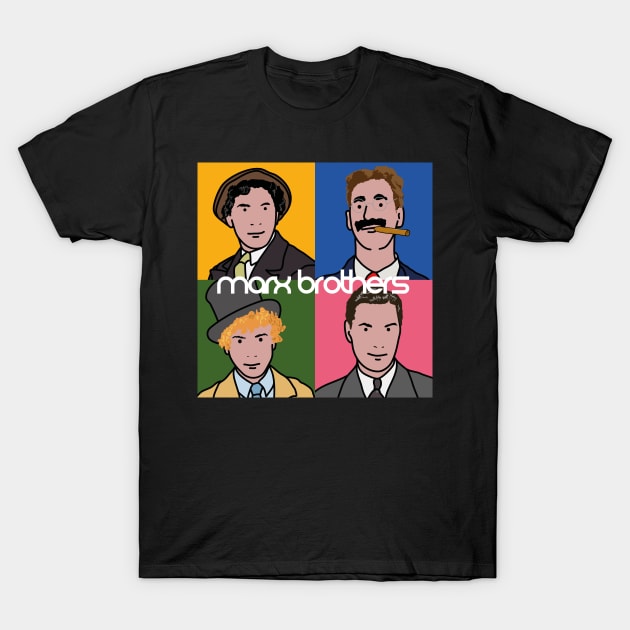 Marx Brothers T-Shirt by Cleobule